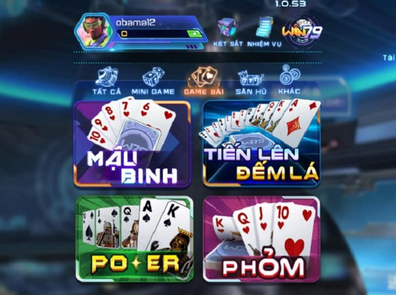  tỷ lệ trả thưởng cao tại Win79